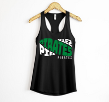 Load image into Gallery viewer, Wavy Mascot Racerback Tank Basic Print
