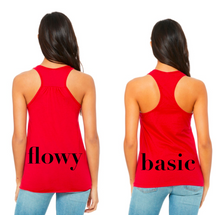 Load image into Gallery viewer, Wavy Mascot Racerback Tank Basic Print
