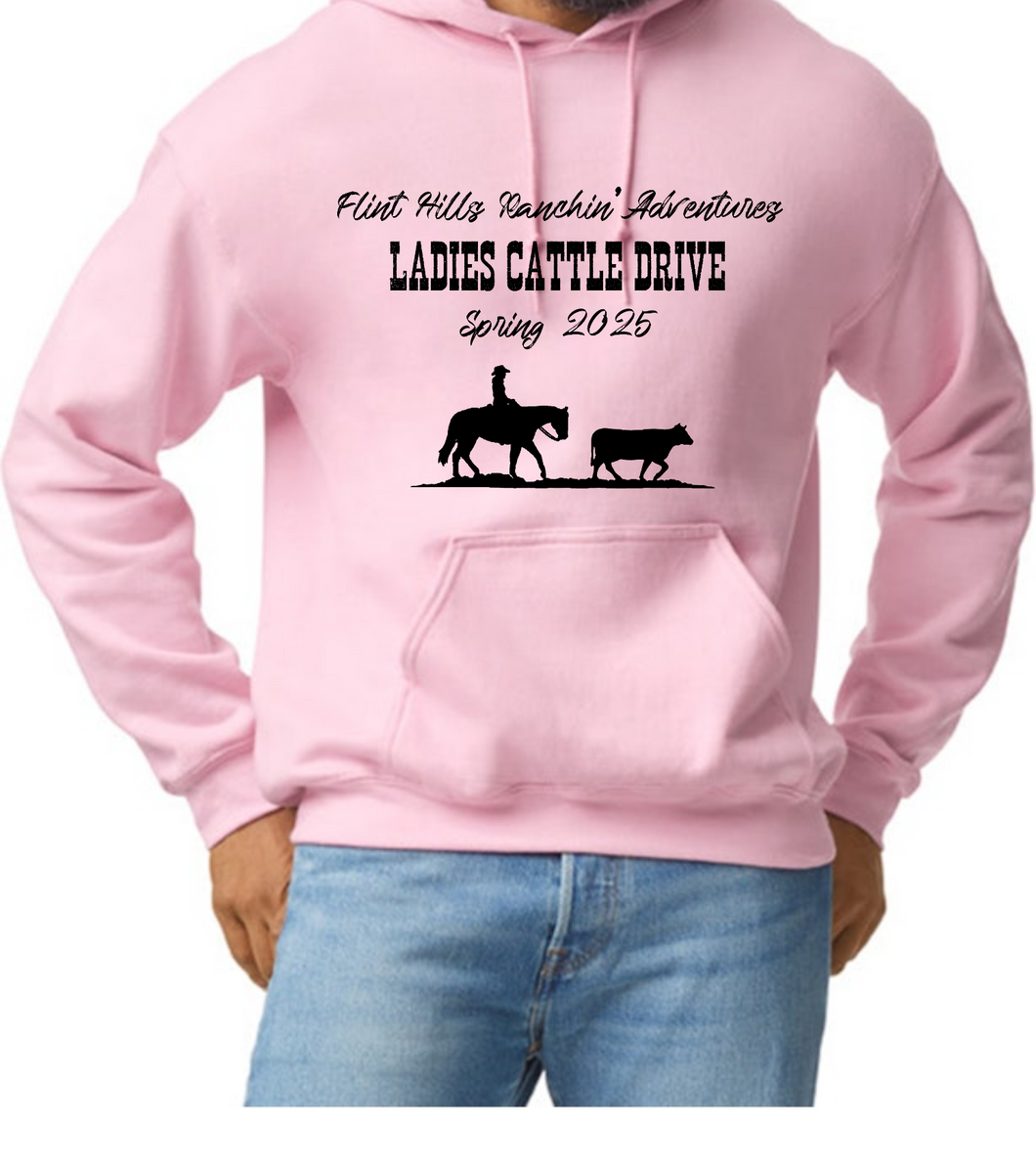 Flint Hills Spring Cattle Drive Light Pink