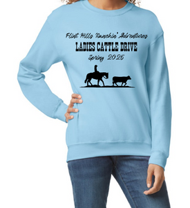 Flint Hills Spring Cattle Drive Light Blue