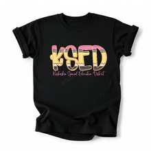 Load image into Gallery viewer, KSED Pencil Words Tee Version
