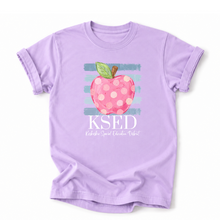 Load image into Gallery viewer, KSED Apple Dot Lines Tee Version
