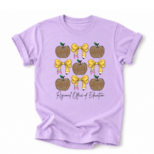 Load image into Gallery viewer, ROE 13 Leopard Apples Pencil Bow Tees
