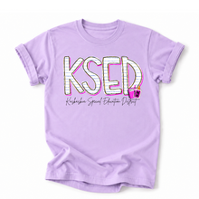 Load image into Gallery viewer, KSED Notebook Tee Version

