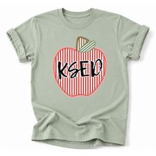 Load image into Gallery viewer, KSED Lined Apple Tee Version

