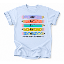 Load image into Gallery viewer, KSED Stacked Pencil Tee Version
