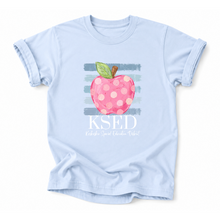 Load image into Gallery viewer, KSED Apple Dot Lines Tee Version
