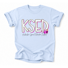 Load image into Gallery viewer, KSED Notebook Tee Version
