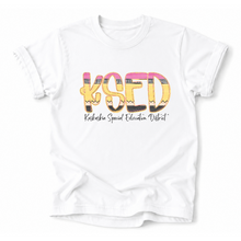 Load image into Gallery viewer, KSED Pencil Words Tee Version
