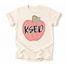 Load image into Gallery viewer, KSED Lined Apple Tee Version
