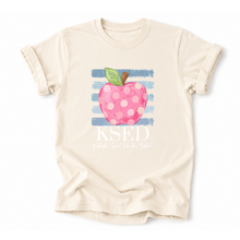 Load image into Gallery viewer, KSED Apple Dot Lines Tee Version
