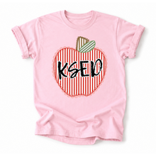 Load image into Gallery viewer, KSED Lined Apple Tee Version
