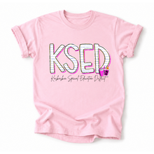 Load image into Gallery viewer, KSED Notebook Tee Version
