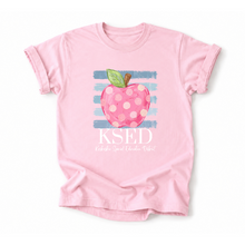 Load image into Gallery viewer, KSED Apple Dot Lines Tee Version
