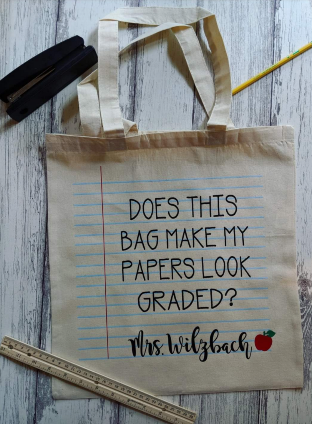 Does This Bag Make My Papers Look Graded?