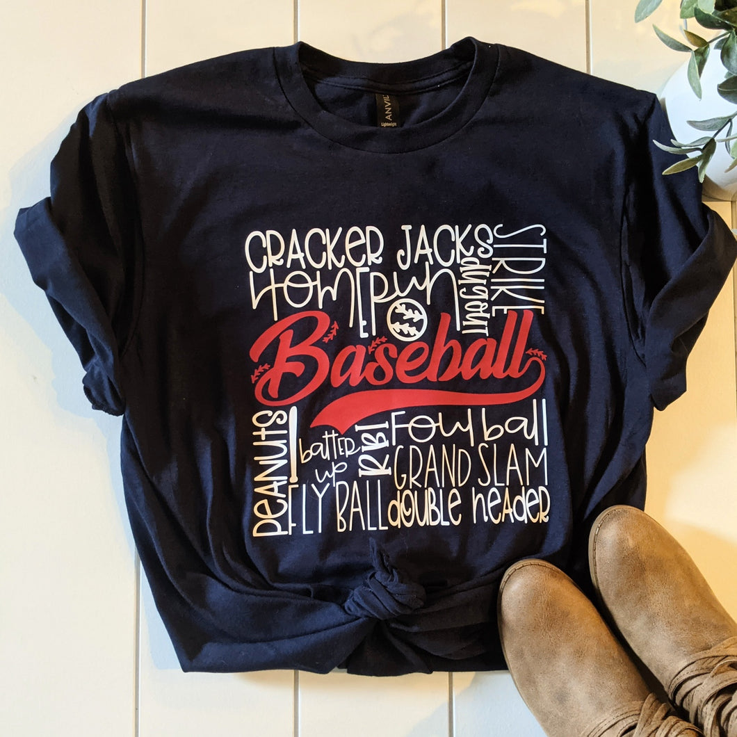 Baseball Subway Tee